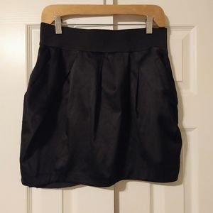 Black High Waisted Skirt
